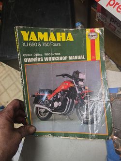 Yamaha book & brake pads