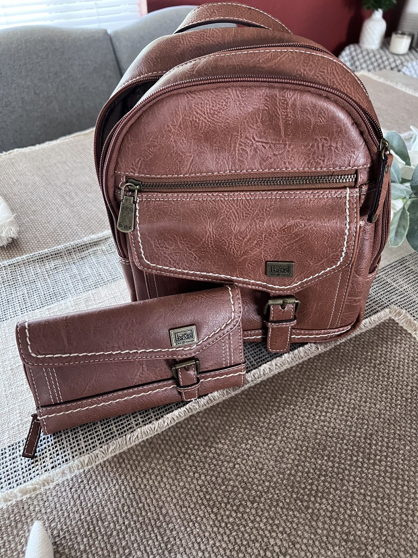 Boc Backpack And Wallet