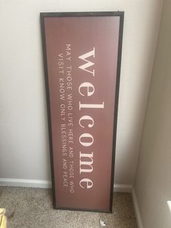 Wall Sign Frame 