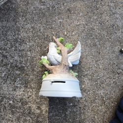 Porcelain Dove Music Box