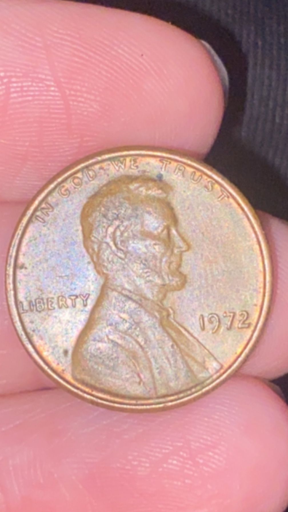1972 No Mint Mark Penny