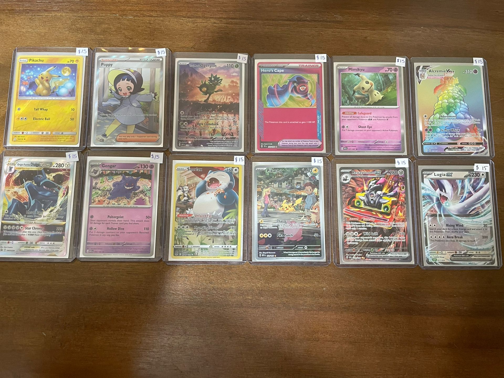 Pokemon Cards $15