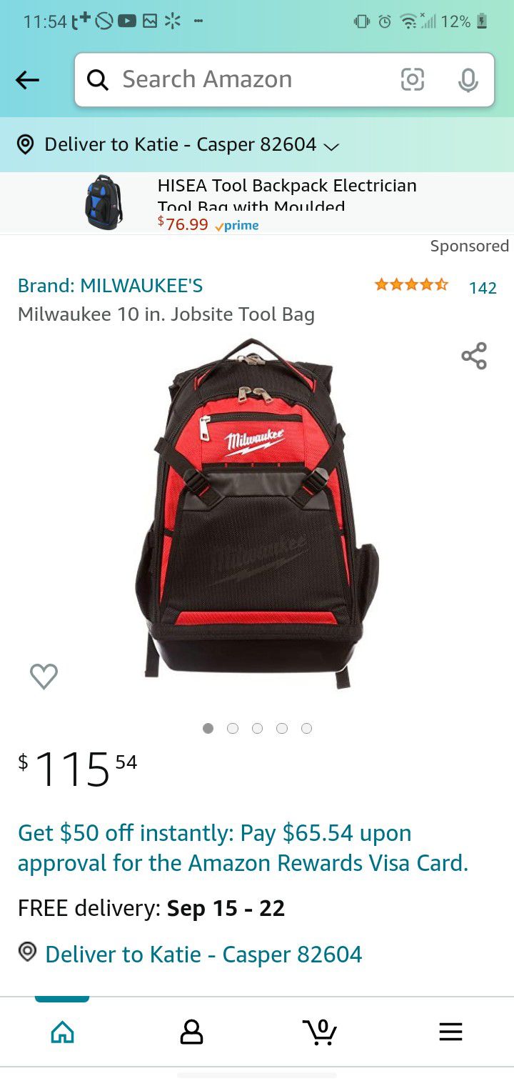 Milwaukee Jobsite Backpack 