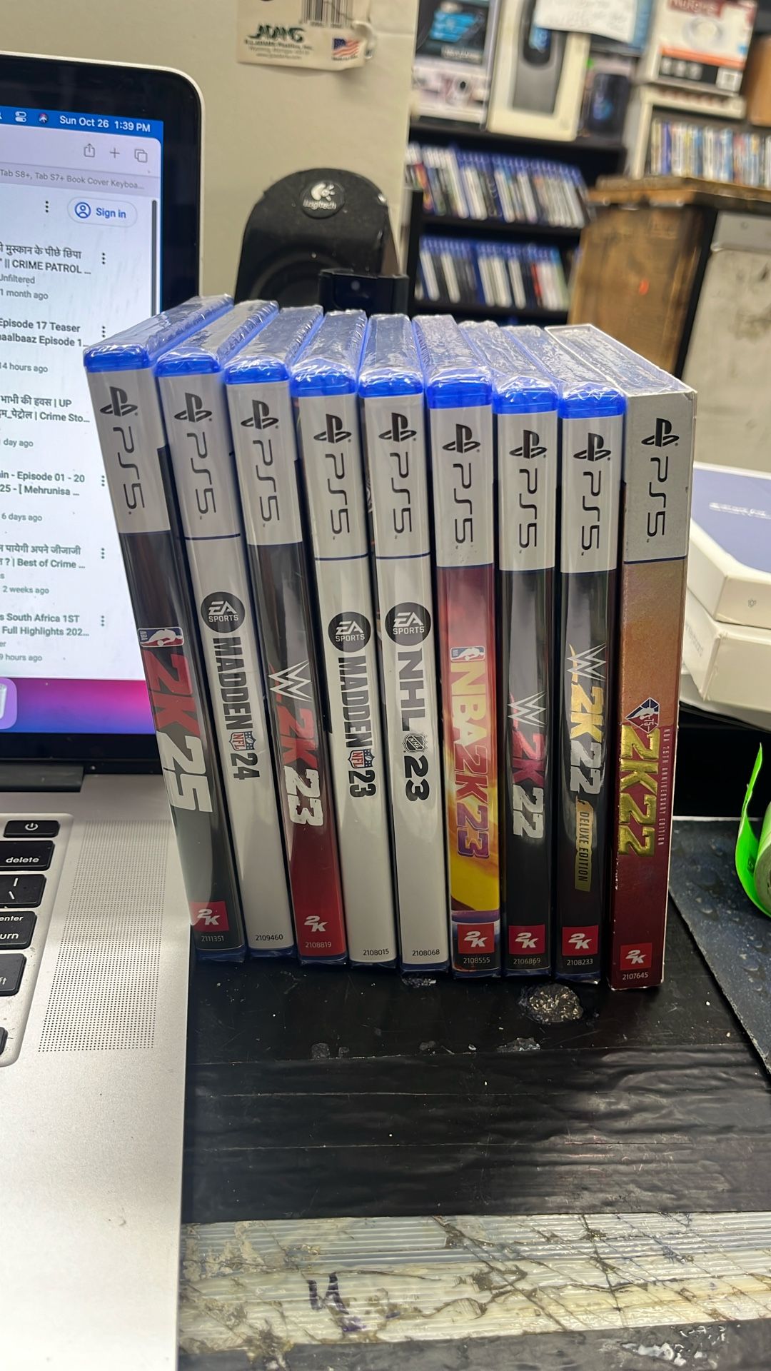 PS5 All 9 Games For $ 424Brand New Sealed 