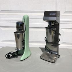 2 Working Milkshake Machines -prices In Description 