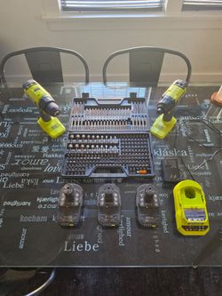 Ryobi Drill Bundle