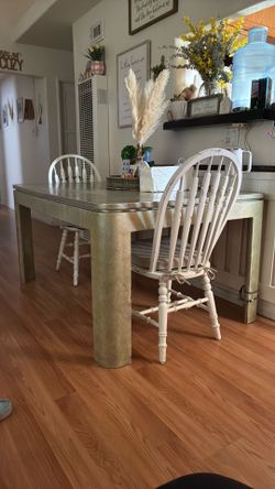 Only table very heavy green rock