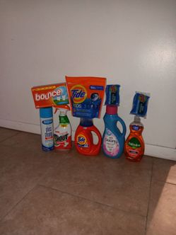 9 for $28 Tide Laundry Household Bundle