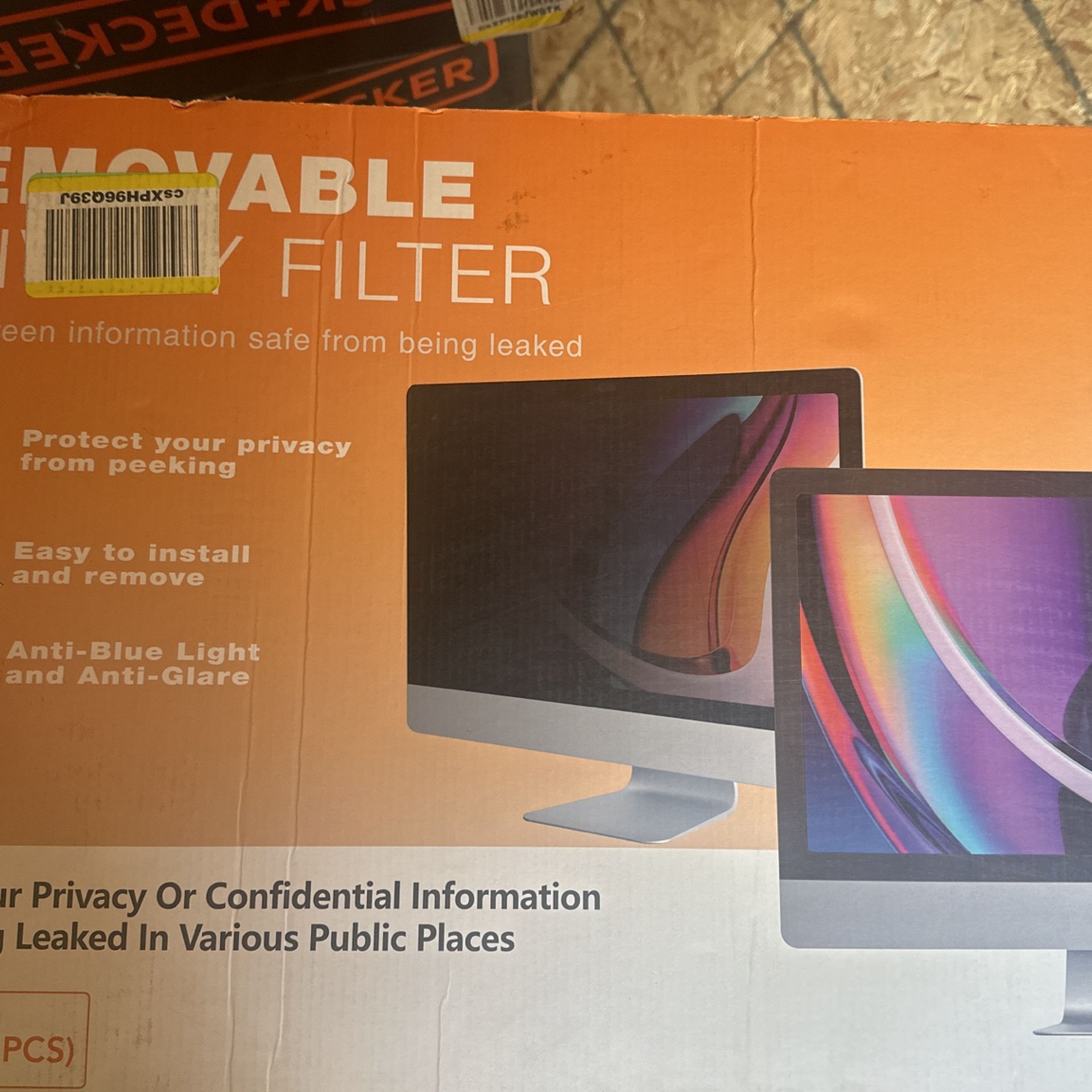 iMac Privacy Screen