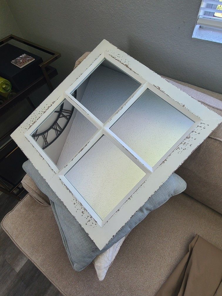 Window Frame Mirror