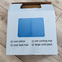 Brand New Pet Cooling Mat – Large Blue Cooling Pad – $15  📍 Pickup: S. Durango & 215 near IKEA  💵 $15 — Brand New  Keep your furry friend comfortabl