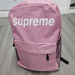 BRAND NEW SUPREME PINK BACKPACK