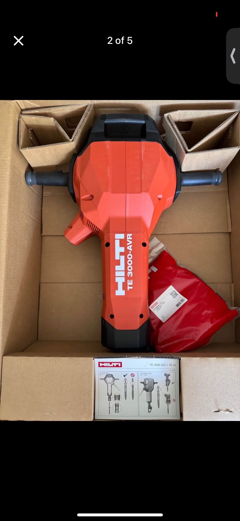 Hilti TE 3000 AVR