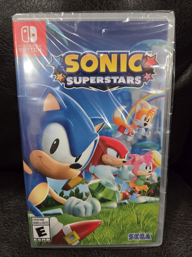 New Sealed Sonic Superstars Nintendo Switch Game