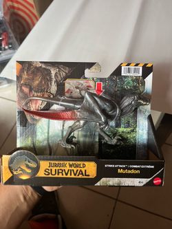 Jurassic World Survival Strike Attack Mutadon Dinosaur Figure New In Hand 2026.