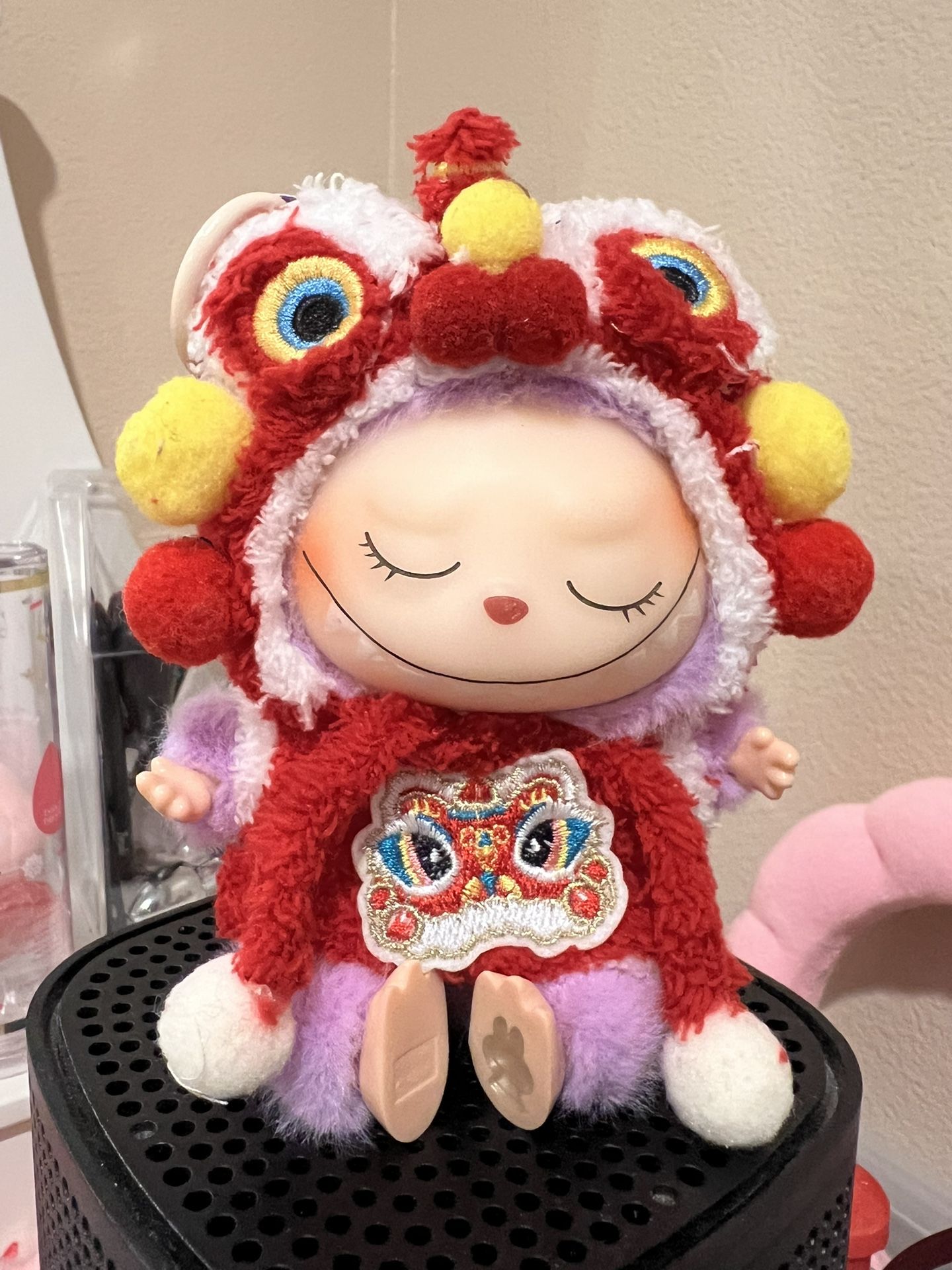 Labubu + Lion Dance Outfit Full Set