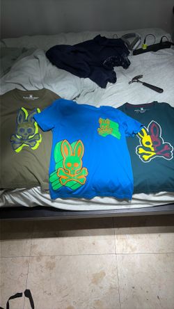 Psycho bunny shirts size 3