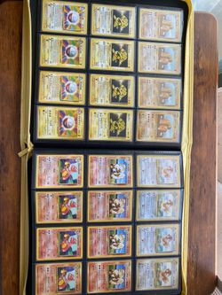 Vintage pokemon non holo sets