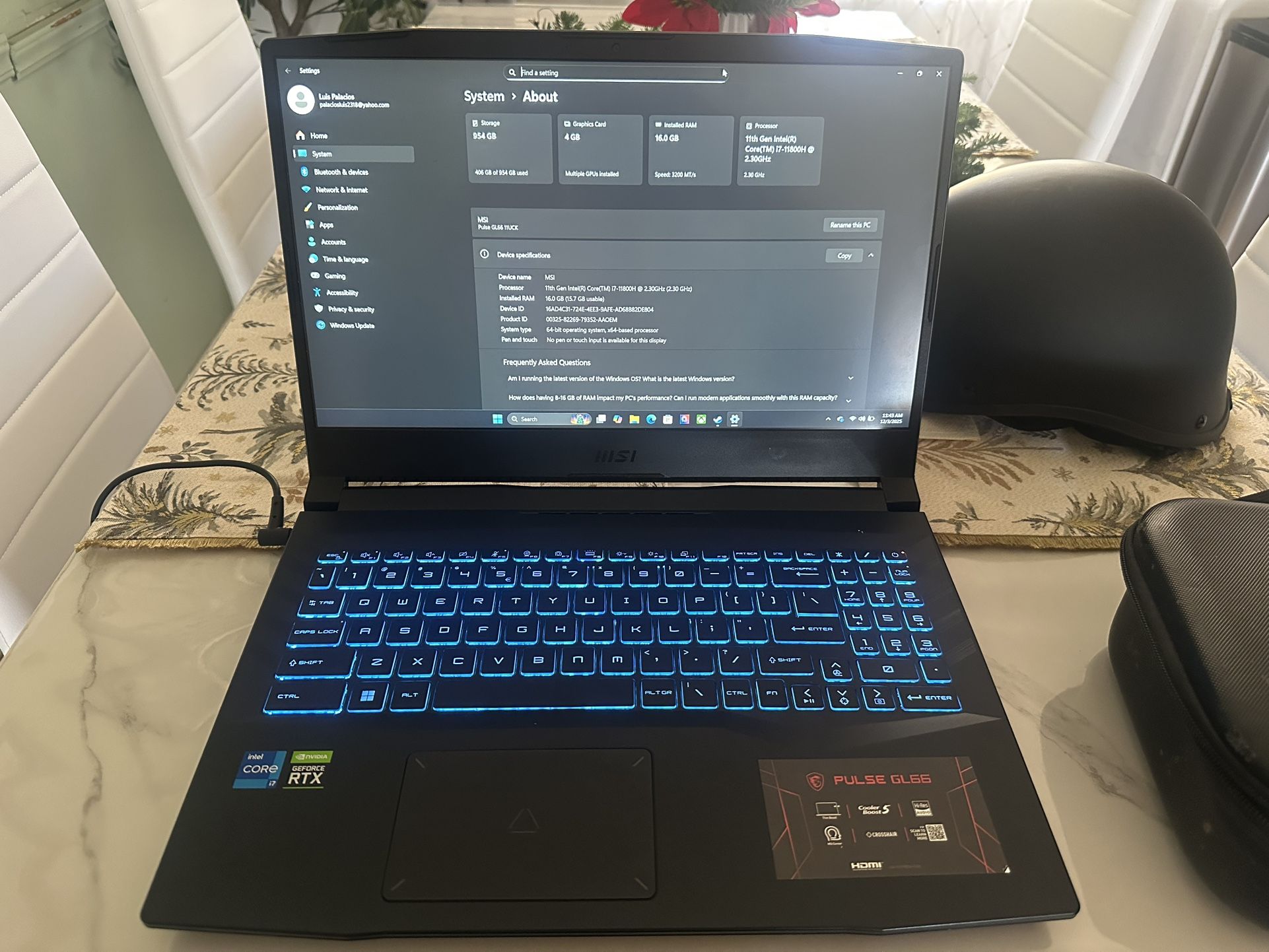 Gaming Laptop MSI 