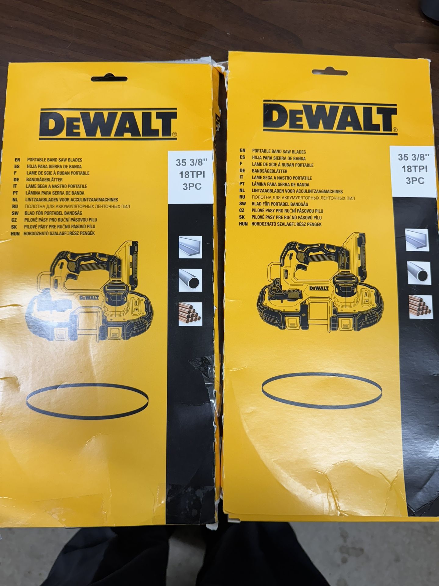 Brand New Dewalt Blades 2 Packs