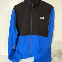 North Face Fleece Jacket Mens Medium Like New