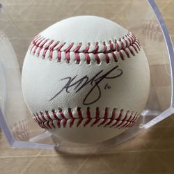Hunter Renfroe Autographed Baseball Pick Up Only