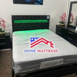 Bed Frame and Mattress 🌌 Camas y Colchones 