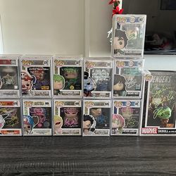 Signed Funko pops