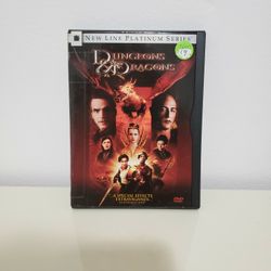 Dungeons & Dragons 2000 Film DVD