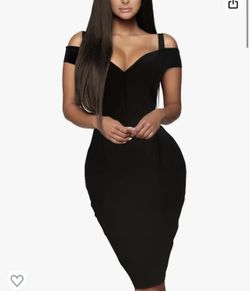 Hybrid Women Sexy Bodycon Stretch Knee Length Elegant Midi Bandage Dress for Party