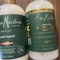 Shfea Moisture Bonding Amla Oil Bond Repair Shampoo/Conditioner HydroPlex Bundle