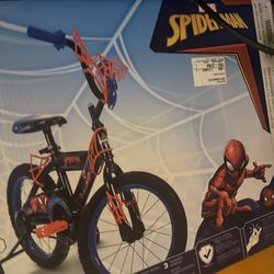 Spider-Man Bike box never opened brand new