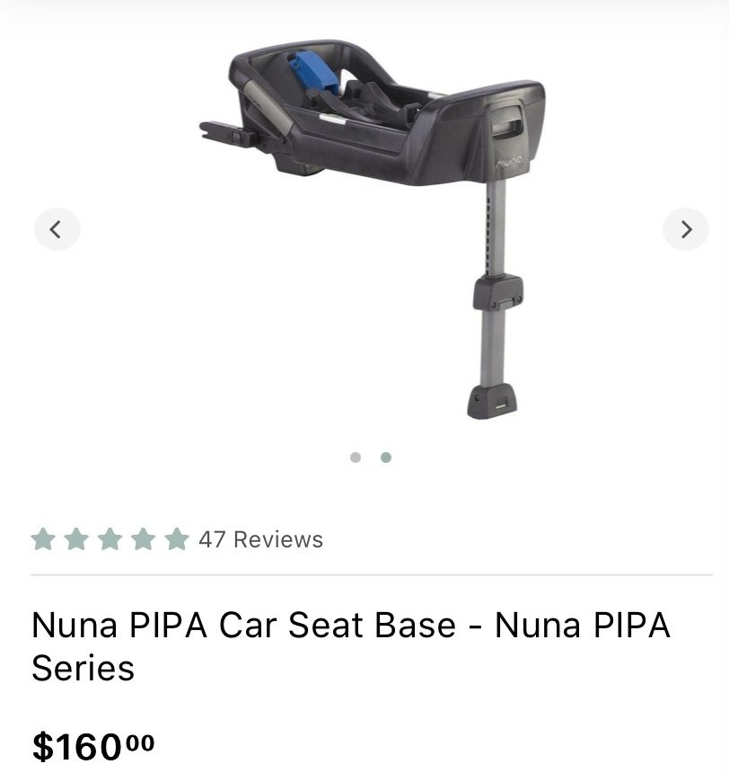 Poops Nuna Car Seat Base
