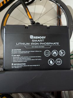 Renogy 12V 100Ah Lithium LiFePO4 Deep Cycle Battery
