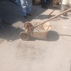 Antique Manual Push Mower