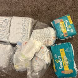 Newborn Diapers To  1year  2-3month Supply 