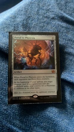 Portal to phyrexia foil