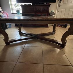 Coffee Table With End Table