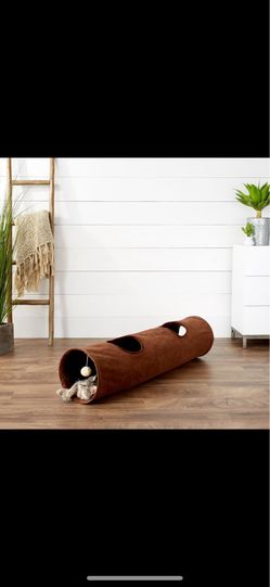 Frisco 47-in Foldable Crinkle Play Tunnel with 2 Windows