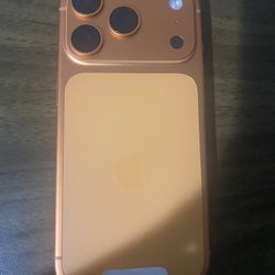 Orange IPhone 17 Pro Sim Locked 