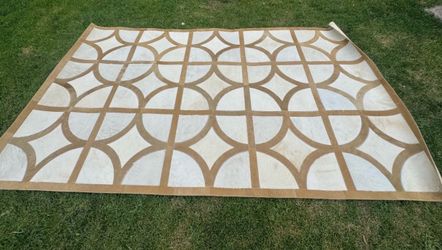 kyle bunting 6x10 cowhide rung