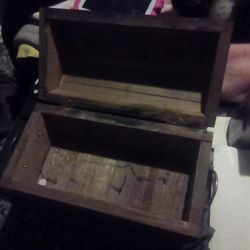 Wooden Treasure Chest 