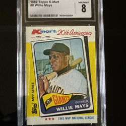 1982 Topps Willie Mays