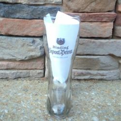 Vintage Binding Export Privat Premiumklasse 0.5L Glass Beer Mug