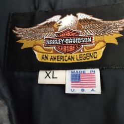 Vintage Harley Davidson Clothes Leather XL Women's Vest