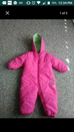 Girl 2t snowsuit