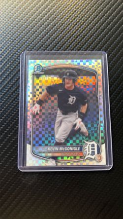 Kevin McGonigle 2025 Bowman Chrome Xfractor Refactor BDC-59