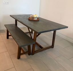 Dining Room Table with Bench