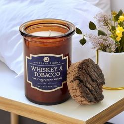 Whiskey  & Tobacco Scented Candle