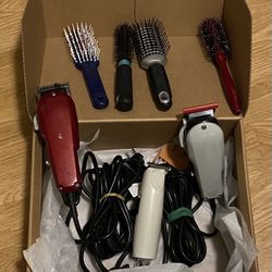 Free Hair Clippers And Brushes